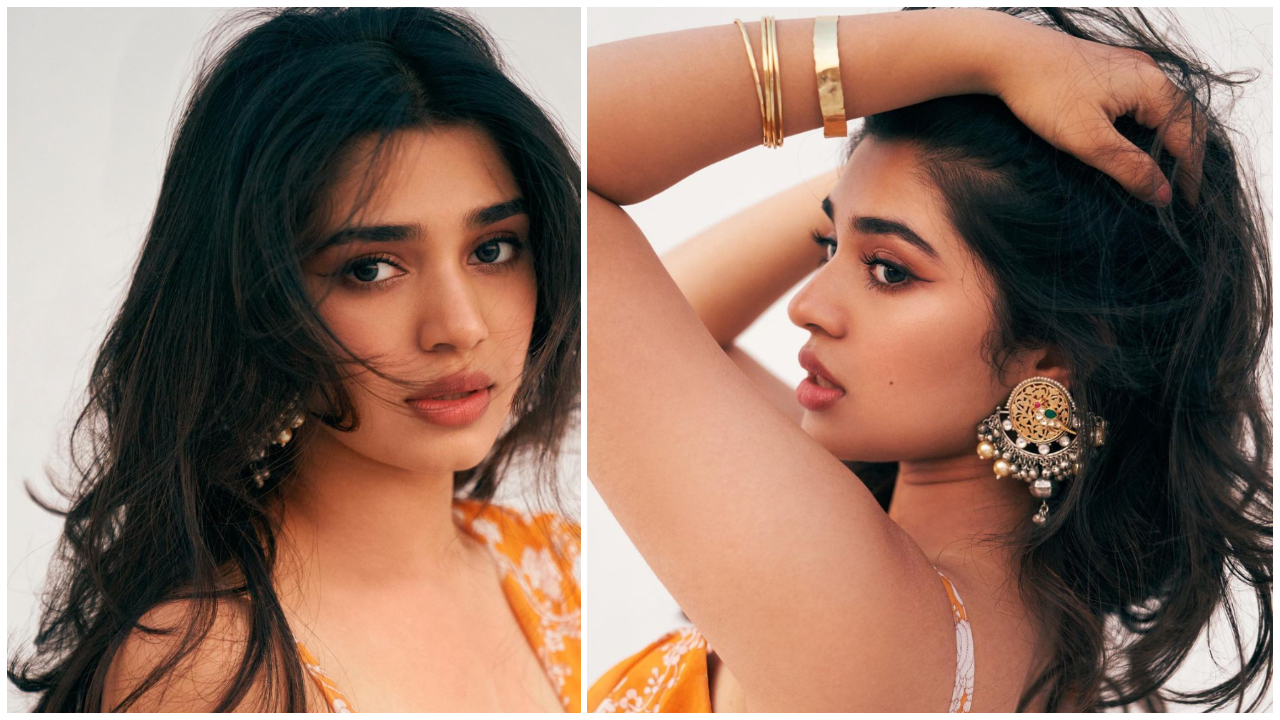 Krithi Shetty | ఓర చూపులతో మదిని గిల్లుతున్న కృతి శెట్టి..