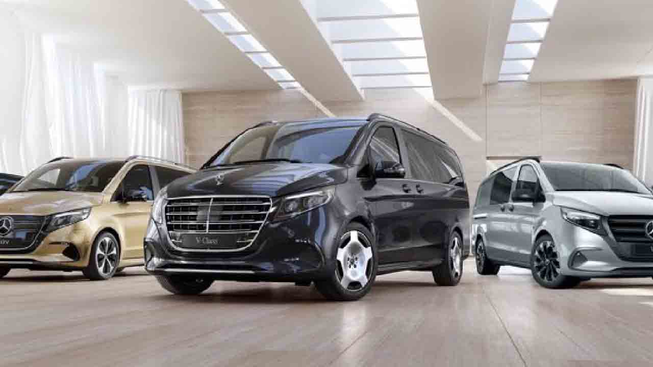 Mercedes-Benz V-Class | మెర్సిడెజ్-బెంజ్ న్యూ డిజైన్డ్ వీ-క్లాస్ కార్ల ఆవిష్కరణ.. మార్కెట్లోకి వచ్చేదెప్పుడంటే..?!