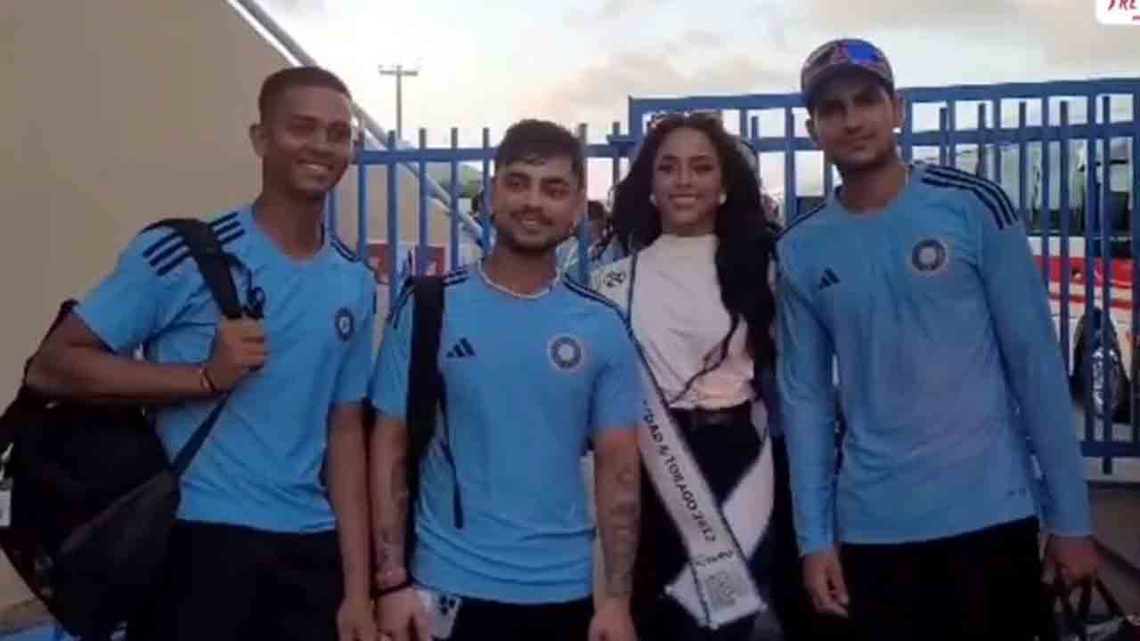 Team India – Miss world | భార‌త కుర్రాళ్ల‌తో ముచ్చ‌టించిన‌ మిస్ వ‌రల్డ్ ట్రినిడాడ్, టొబాగో.. ఫొటోలు వైర‌ల్