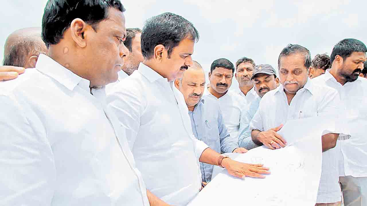 వేగంగా మార్కండేయ రిజర్వాయర్‌ పనులు