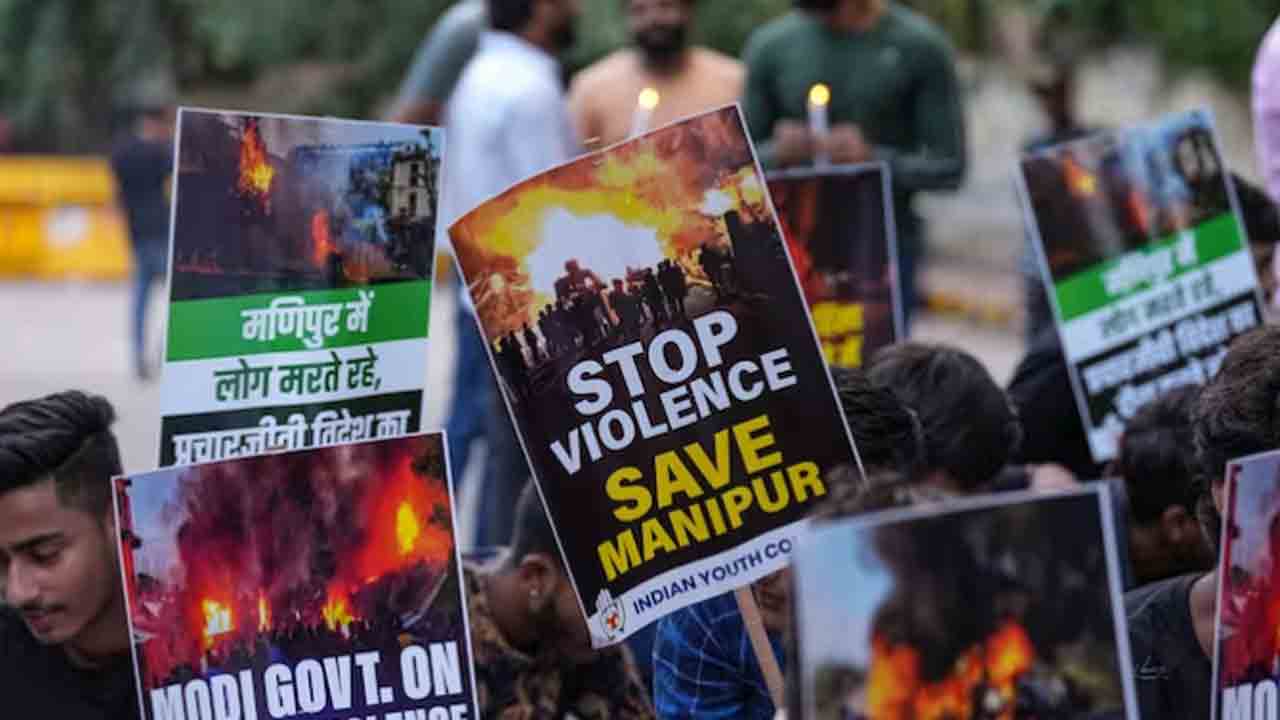 Manipur shocker | మణిపూర్‌లో మరో షాకింగ్‌ సంఘటన.. వ్యక్తి తల నరికి వేలాడదీసిన వీడియో క్లిప్‌ వైరల్‌