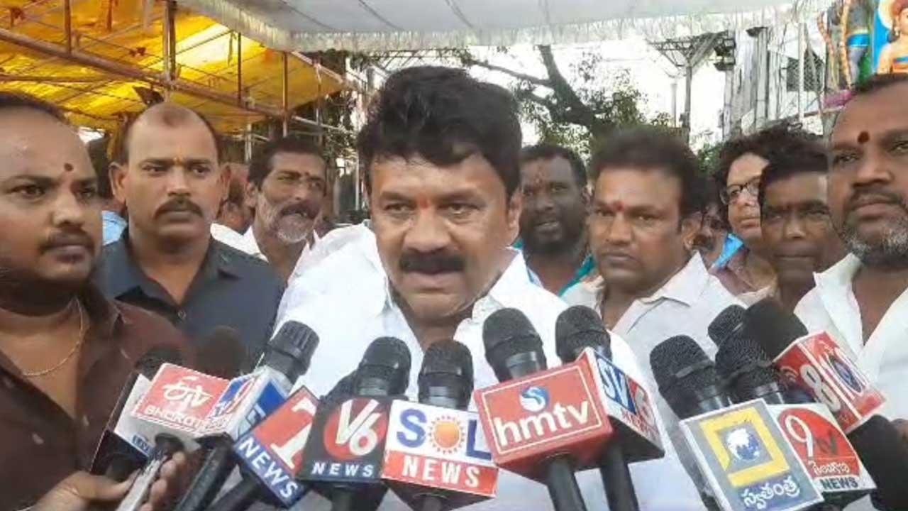 Minister Thalasani | దేశంలో ప్రైవేటు దేవాలయాలకు ఆర్థిక సాయం అందిస్తున్న ఏకైక రాష్ట్రం తెలంగాణ: మంత్రి తలసాని