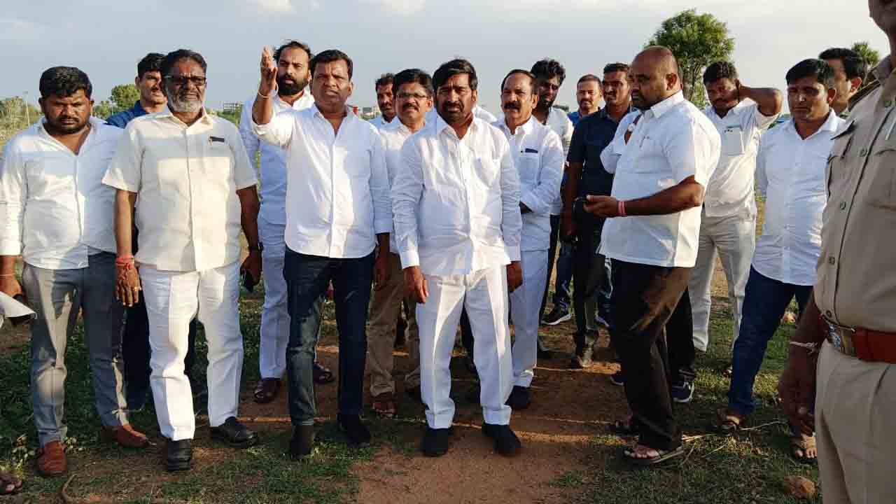 సీఎం కేసీఆర్‌ పర్యటనకు భారీ ఏర్పాట్లు