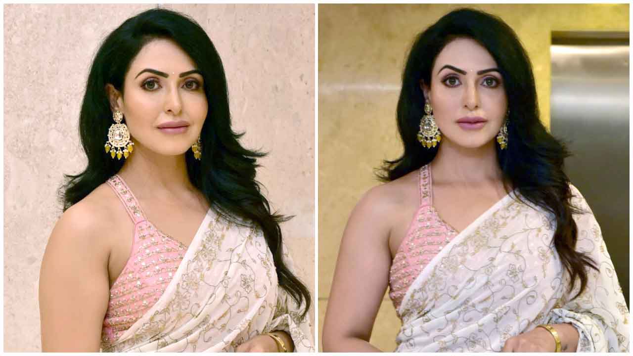 Nandini Rai | భాగ్‌సాలే మూవీ ప్రీ రిలీజ్ ఈవెంట్‌లో నందిని రాయ్..