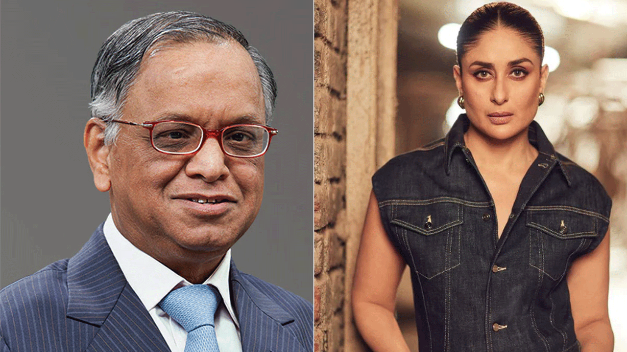 Narayana Murthy |  కరీనా కపూర్‌ గురించి ఇన్ఫోసిస్‌ నారాయణమూర్తి ఆసక్తికర వ్యాఖ్యలు