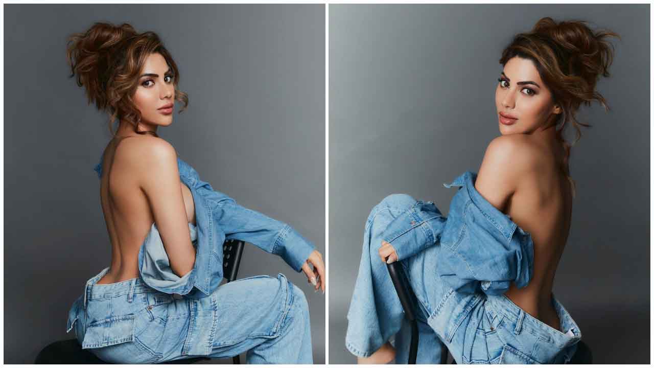 Nikki Tamboli | బ్యాక్‌లెస్ అందాలతో చెమటలు పట్టిస్తున్న నిక్కి తంబోలి..