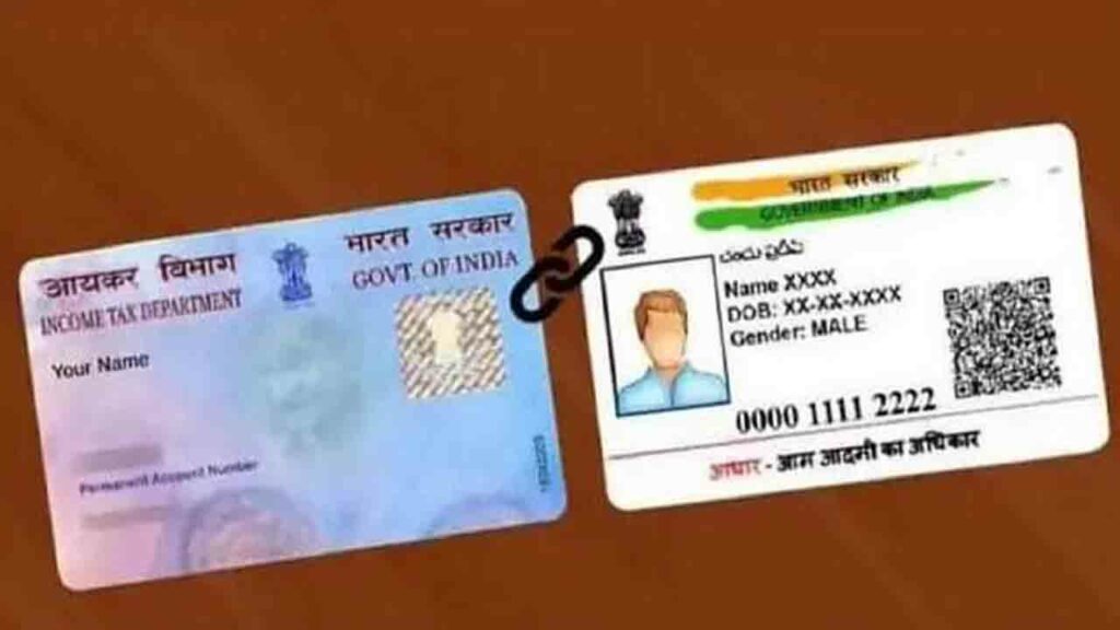 Pan Aadhar Link