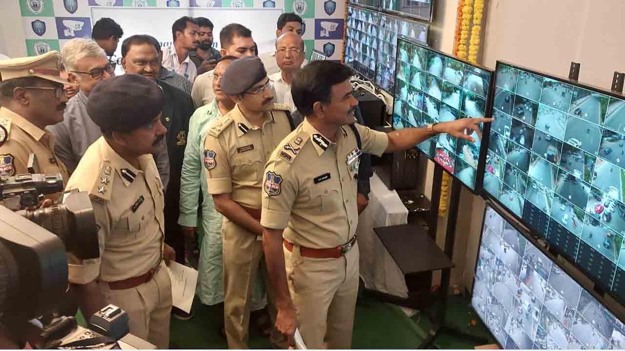 CV Anand | దేశంలోనే అత్యధిక నిఘా కెమెరాలు ఉన్న నగరంగా హైదరాబాద్‌కు గుర్తింపు : నగర సీపీ సీవీ.ఆనంద్‌