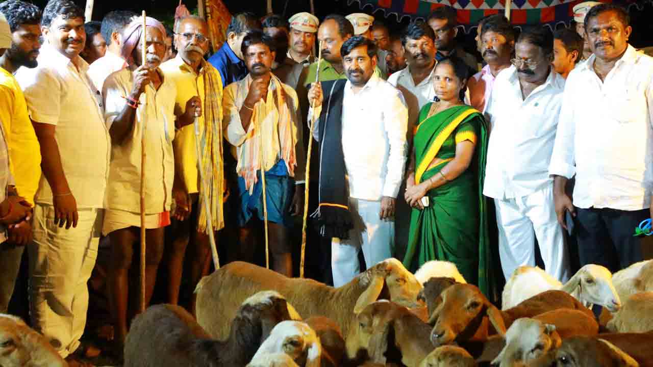 గొల్లకురుమల ఆర్థిక పురోభివృద్ధే ప్రభుత్వ ధ్యేయం