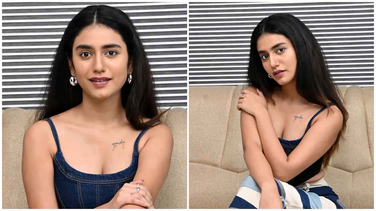 Priya Prakash Varrier | బ్రో మూవీ ఇంటర్వ్యూలో ప్రియా ప్రకాష్ వారియర్