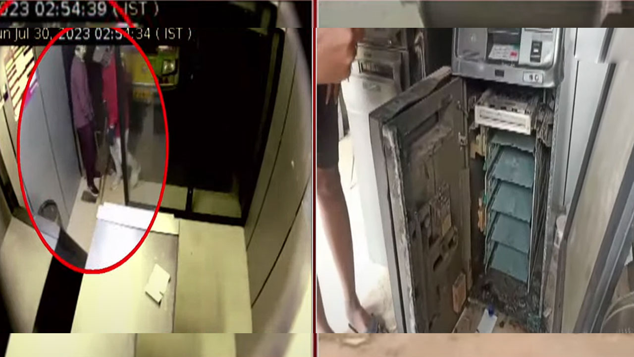 SBI ATM | అయిటిపాములలో ఎస్‌బీఐ ఏటీఎంను కొల్లగొట్టిన దుండగులు.. రూ.23 లక్షలు చోరీ