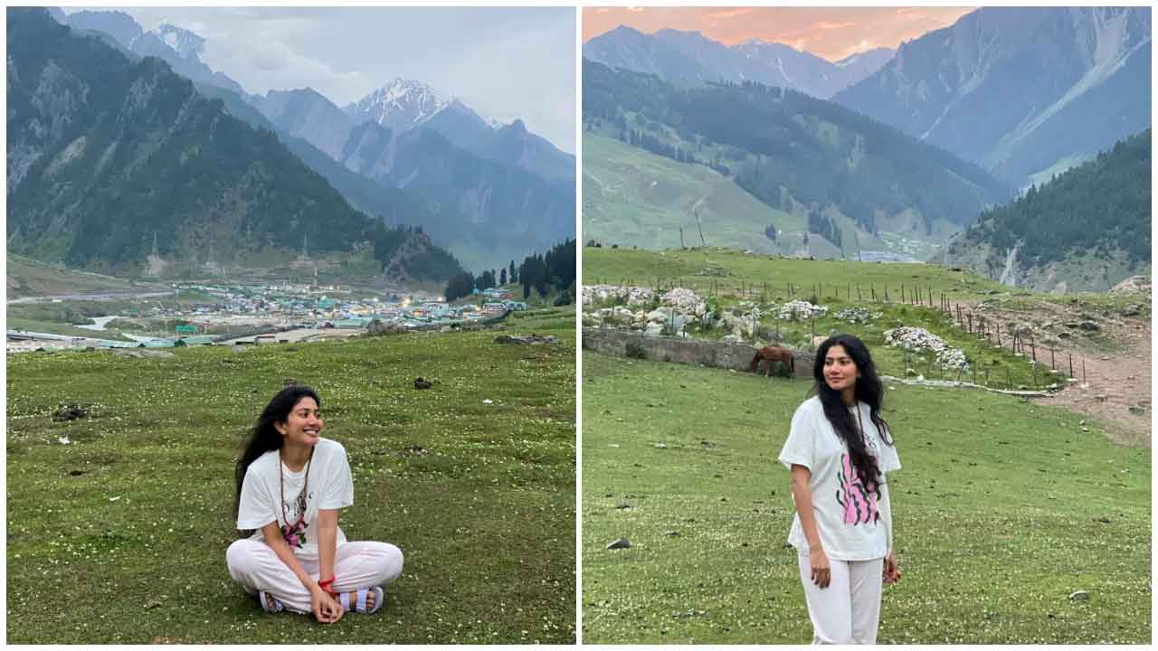 Sai Pallavi | కశ్మీర్‌లో నేచర్‌ను ఎంజాయ్‌ చేస్తున్న నేచురల్‌ బ్యూటీ