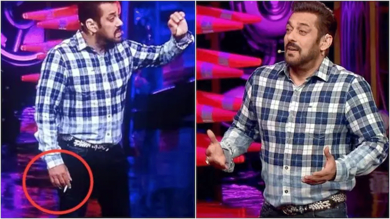 Salman Khan | అదో రియాలిటీ షో.. చేతిలో సిగరెట్ పట్టుకుని స్టేజ్ పైకొచ్చిన సల్మాన్.. నెటిజన్ల ఫైర్