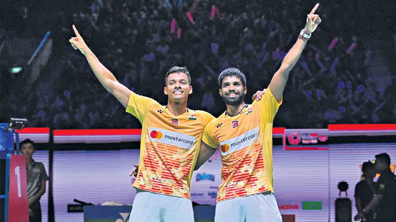 సాత్విక్‌ జోడీ @ 2