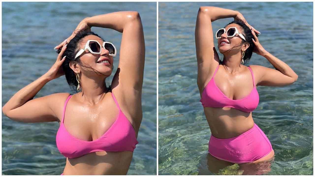 Shama Sikander | బికినీ అందాలతో హీటెక్కిస్తున్న షామా సికందర్..