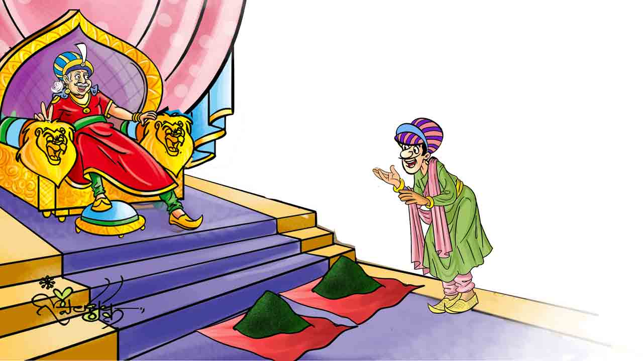 Children Stories | మొగులు మీద సుక్కలకు.. ఆవాలకు మస్త్‌ లింకు పెట్టిన బీర్బల్‌!