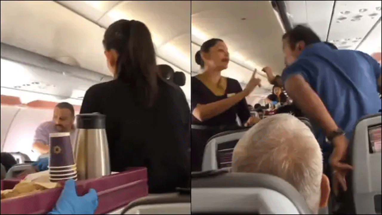 Viral video | విస్తారా విమానంలో వివాదం : కూతురిని బెదిరించిన‌ ప్ర‌యాణీకుడికి ఇచ్చిప‌డేశాడు..!