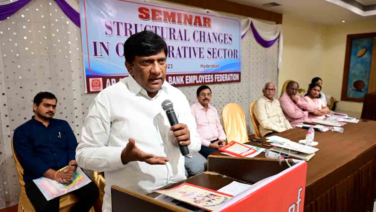 Boinapally Vinodkumar | సహకార బ్యాంకింగ్‌ రంగంలో రెండంచెల విధానానికి ప్రభుత్వం సానుకూలం : బోయినపల్లి వినోద్‌కుమార్‌