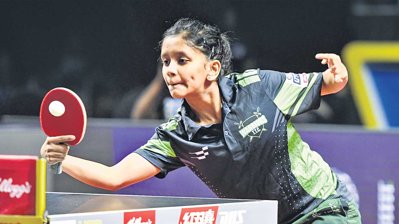 డబ్ల్యూటీటీ సెమీస్‌లో శ్రీజ జోడీ