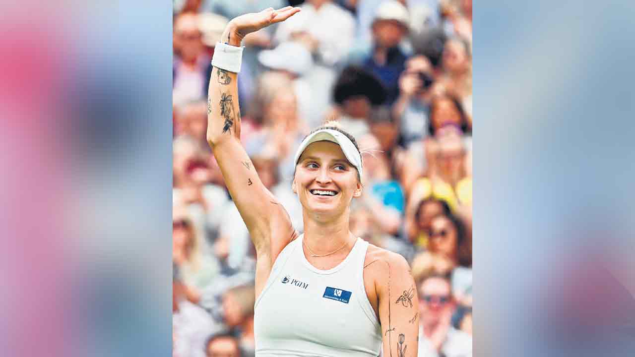 Wimbledon | అన్‌సీడెడ్‌గా వింబుల్డన్‌ గ్రాండ్‌స్లామ్‌ ఫైనల్లోకి దూసుకెళ్లిన వొండ్రొసోవా