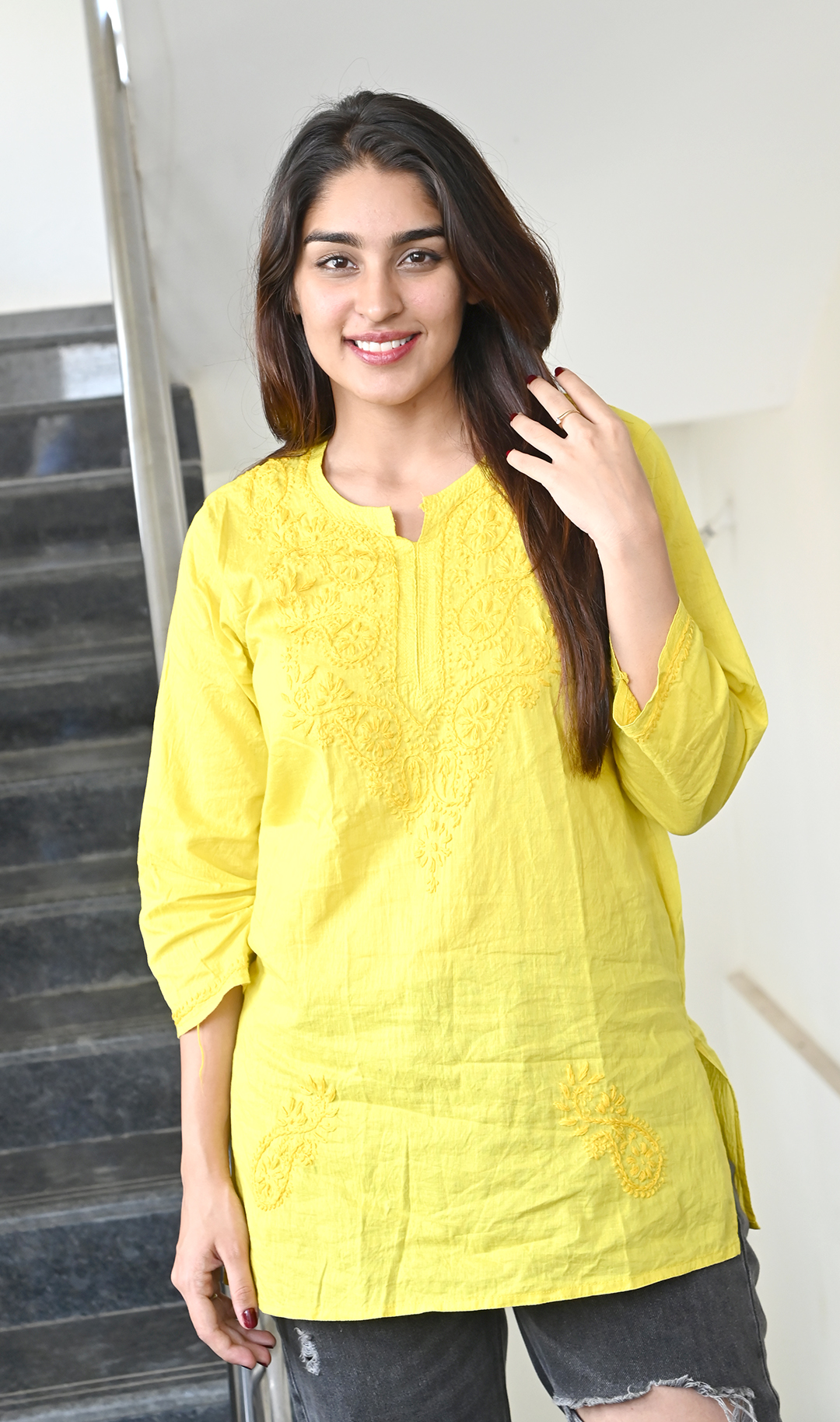 Yukti Thareja At Rangabali Movie Interview Photos