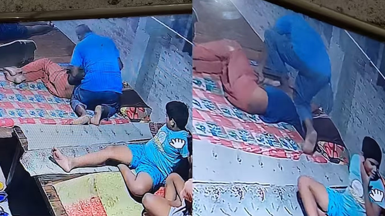Bihar | నిద్రిస్తున్న విద్యార్థిపై ప్రిన్సిప‌ల్ దాడి.. ఛాతీపై కాలు పెట్టి తొక్కాడు..
