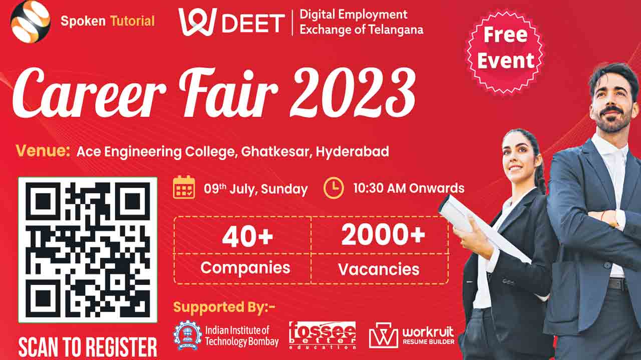 DEET Job Mela | జూలై 9న.. డీట్‌ ఆధ్వర్యంలో జాబ్‌మేళా