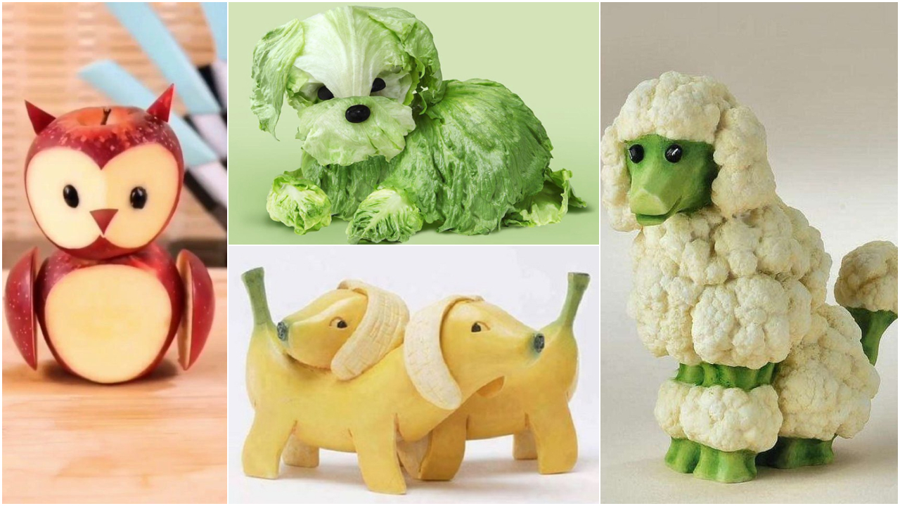 Fruit Carving | ఇంట్లో ఉండే పండ్లు, కూరగాయాలతో ఇలా అద్భుతాలు సృష్టించండి!