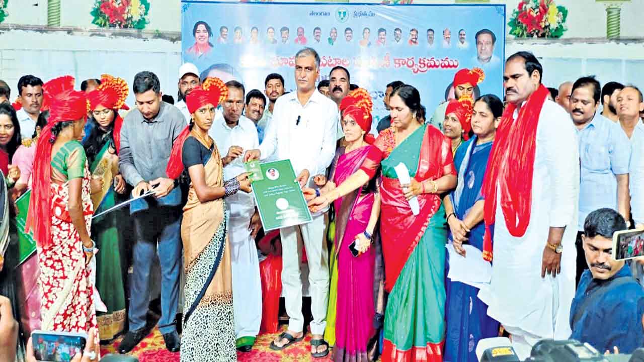 గిరిజనుల సంక్షేమమే ధ్యేయం