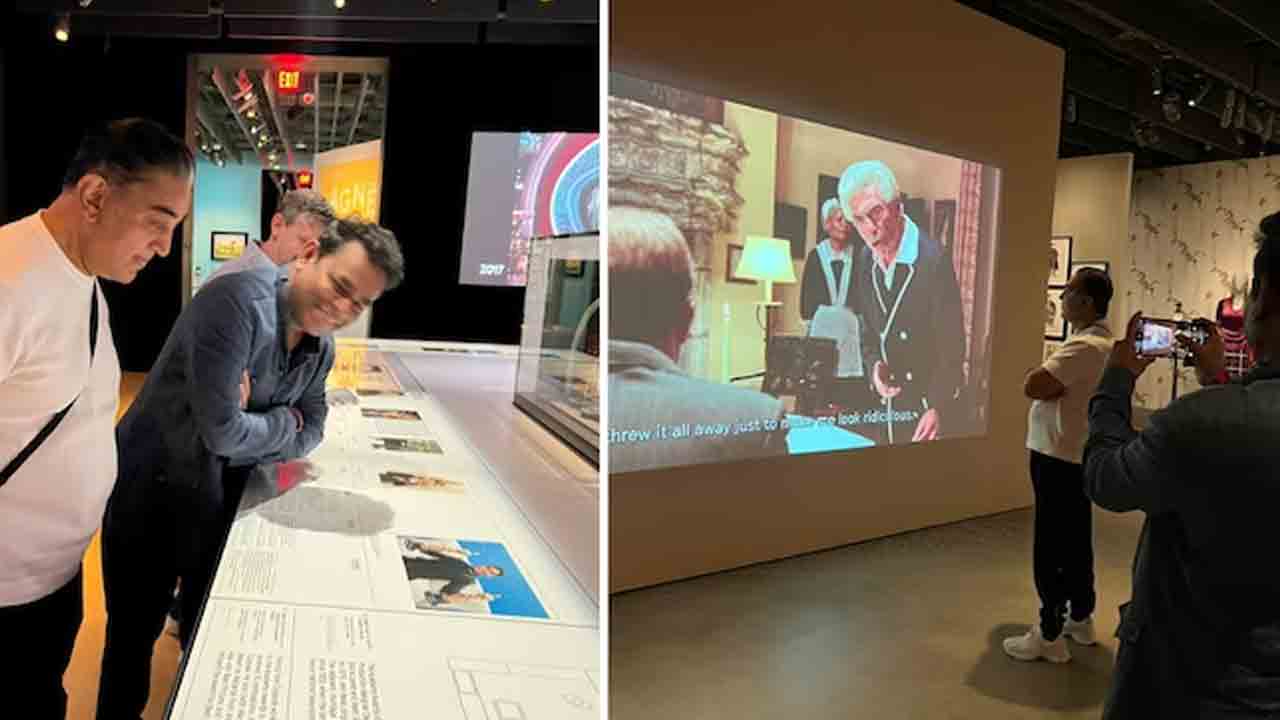 Academy Museum | ఆస్కార్ మ్యూజియంలో సంద‌డి చేసిన కమల్, రెహమాన్.. ఫోటోలు వైర‌ల్