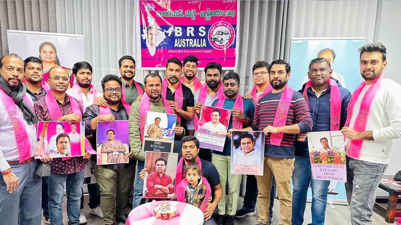 NRI | ఆస్ట్రేలియాలో ఘనంగా కేటీఆర్‌ జన్మదిన వేడుకలు