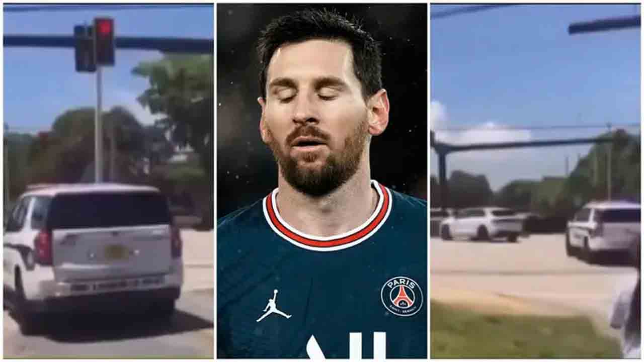 Lionel Messi | పెద్ద ప్రమాదం నుంచి తప్పించుకున్న ఫుట్‌బాల్‌ దిగ్గజం మెస్సీ.. వీడియో వైర‌ల్