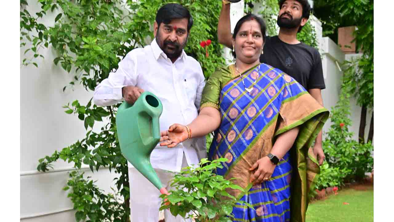 మొక్క నాటి హరిత స్ఫూర్తి