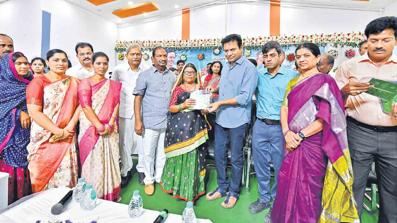 KTR | దేశ చరిత్రలోనే ఇది సువర్ణాధ్యాయం..  జల్.. జంగల్.. జమీన్ నినాదం సాకారం చేశాం: కేటీఆర్