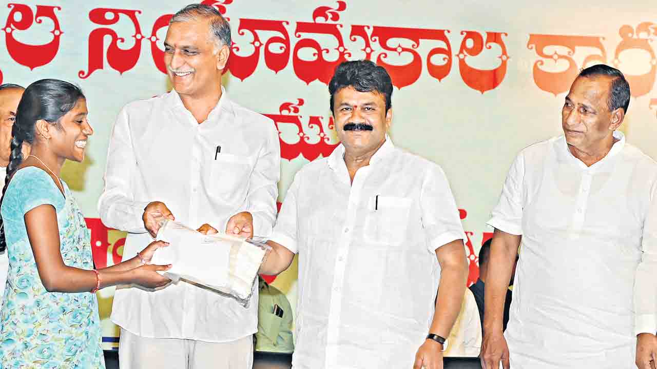 Harish Rao | బీఆర్‌ఎస్‌వి న్యూట్రిషన్‌ పాలిటిక్స్.. ప్రతిపక్షాలవి పార్టిషన్‌ పాలిటిక్స్‌: హరీశ్‌రావు