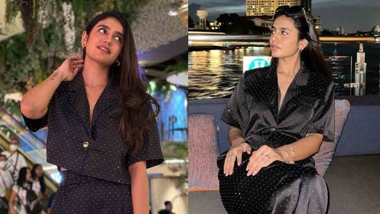 Priya Prakash Varrier | బ్యాంకాక్ వీధుల్లో ప్రియా ప్రకాష్ వారియర్.. ఫోటోలు వైర‌ల్