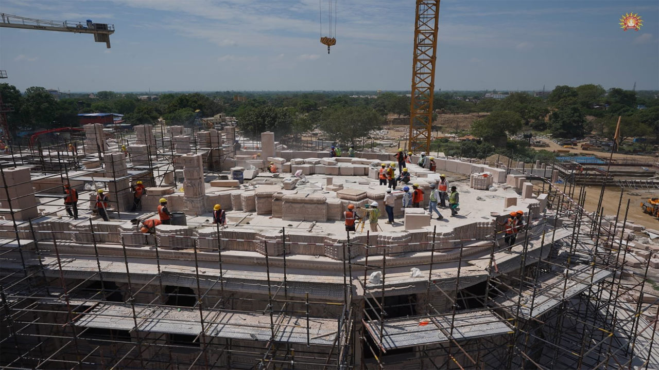 Ayodhya Ram Temple: అయోధ్య రామ‌మందిరం కొత్త ఫోటోలు రిలీజ్‌
