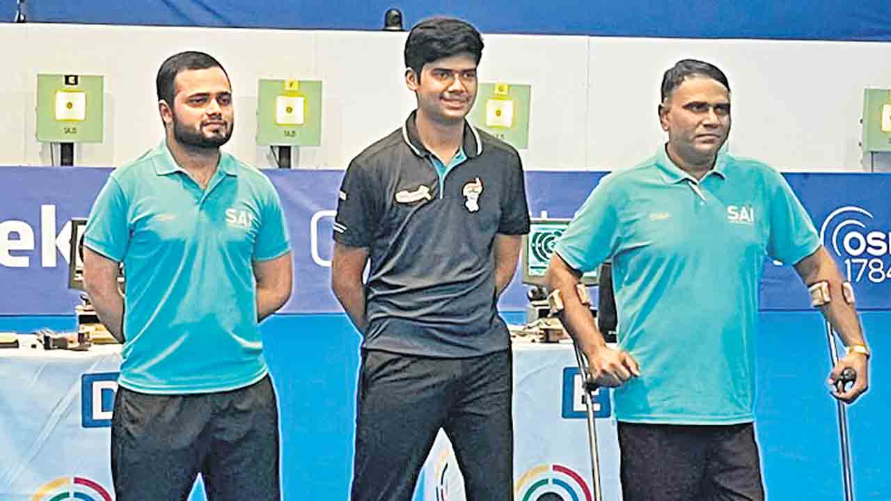 Para Shooter Rudransh |  పారా షూటింగ్‌ వరల్డ్‌కప్‌లో సత్తా చాటిన భారత షూటర్‌.. రుద్రాంశ్‌కు స్వర్ణం