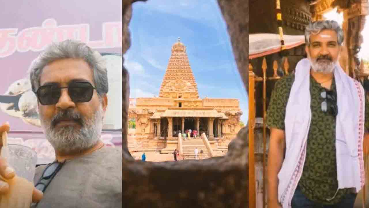 SS Rajamouli | ఆధ్యాత్మిక యాత్రలో రాజమౌళి.. ఆలయాలు తిరుగుతున్న జక్కన్న