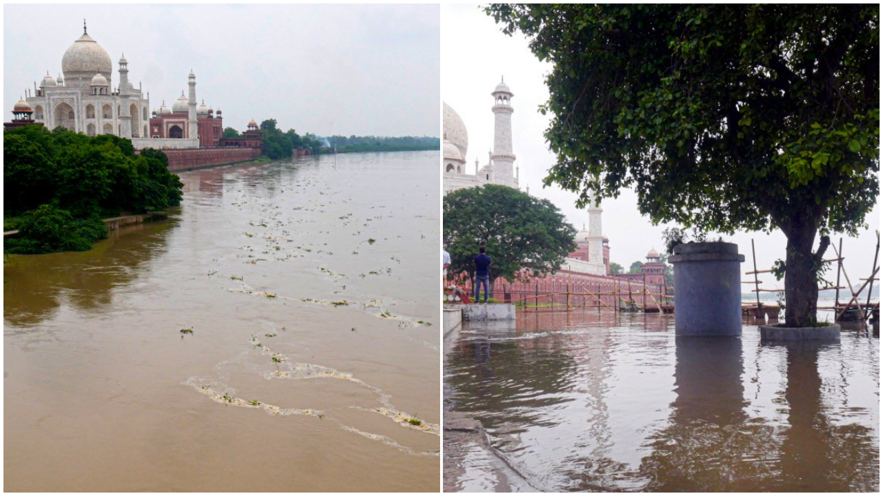 Taj Mahal | 45 ఏళ్లలో ఇదే తొలిసారి.. తాజ్‌మహల్‌ను తాకిన యమునా నది వరద.. అధికారుల కీలక వ్యాఖ్యలు