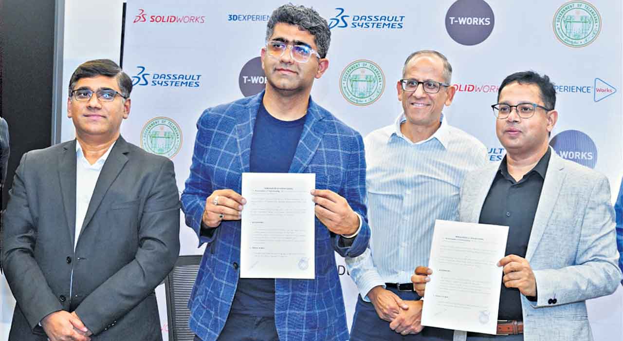 టీ-వర్క్స్‌తో డసాల్ట్‌ దోస్తీ