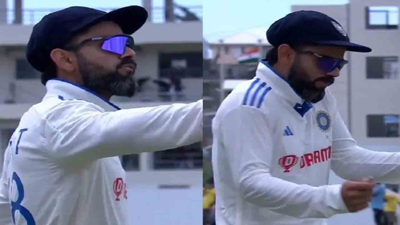 IND vs WI | వెస్టిండీస్తో మొదటి టెస్టులో భారత్ విజయం.. మైదానంలో స్టెప్పులేసిన కోహ్లీ..!