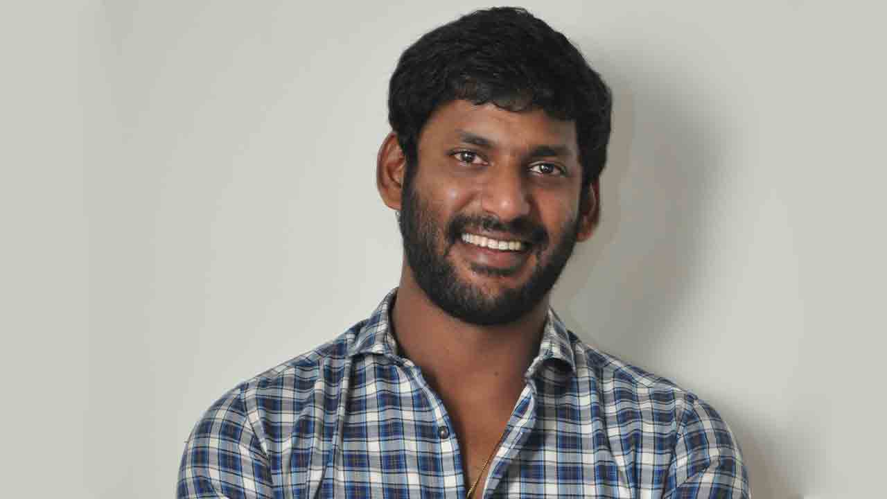 Vishal | తెలుగులో పాట పాడిన తమిళ హీరో విశాల్