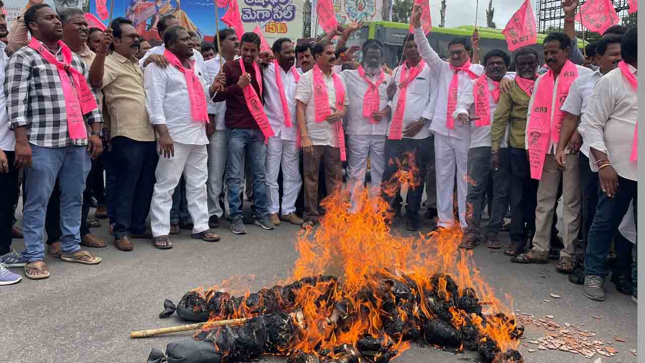 Telangana | కాంగ్రెస్‌పై కన్నెర్రజేసిన కర్షకులు