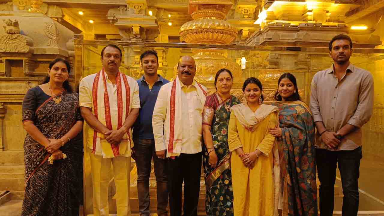 Yadadri temple | యాదాద్రీశ్వరుడి సేవలో ఎమ్మెల్యే సుధీర్ రెడ్డి 