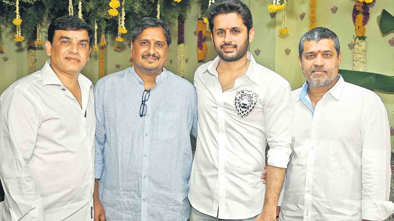 నితిన్ ‘తమ్ముడు’ ప్రారంభం
