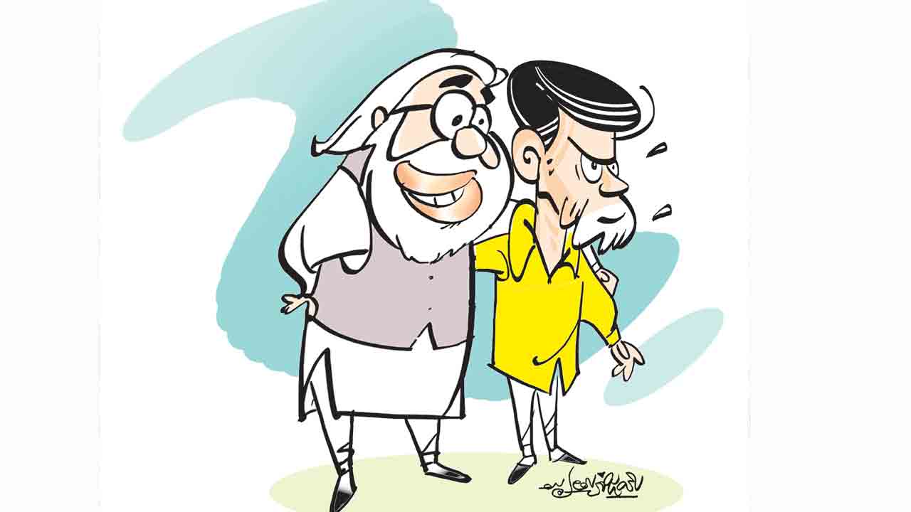 మోదీ, బాబు-అముడాల బిడ్డలు