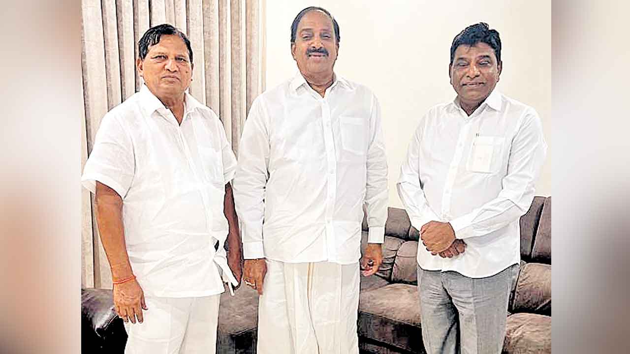 తుమ్మలతో ఎంపీ నామా భేటీ