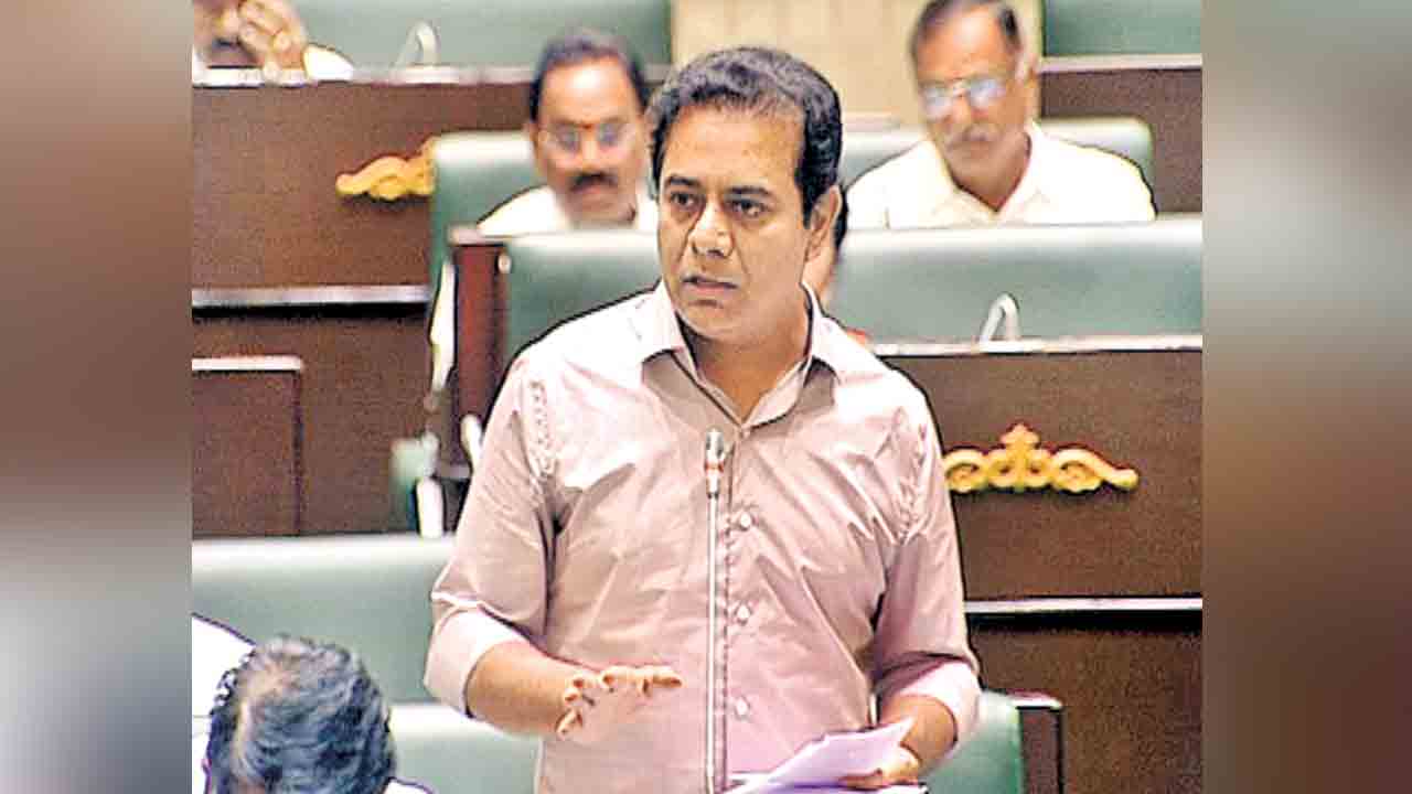 Minister KTR | 3 గంటల కరెంటే కాంగ్రెస్‌ విధానమా?.. అసెంబ్లీలో నిలదీసిన మంత్రి కేటీఆర్‌