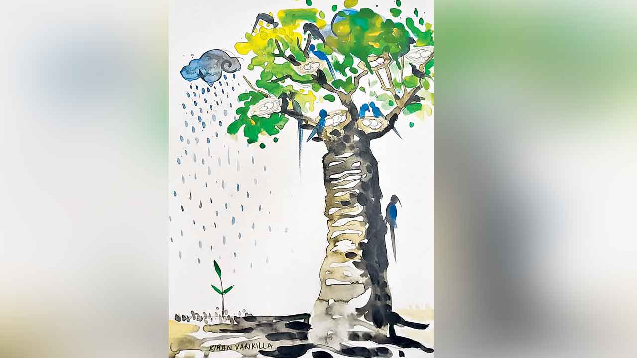 మేఘం చెట్టు !!